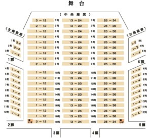 seats.national.bunraku.theater
